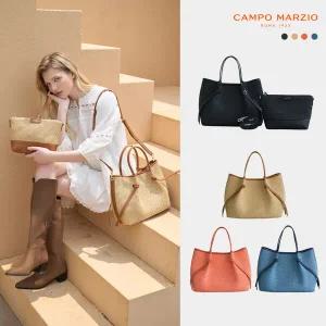 [데이터방송] [CAMPO MARZIO] 캄포마르지오 라피나백+ 파우치+ 롱스트랩