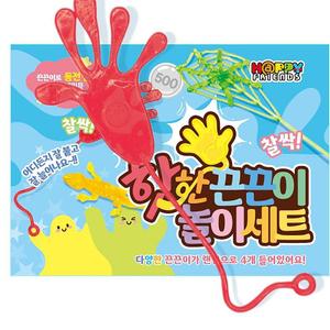 찐득이 끈끈이 놀이 용돈따기게임 4종 세트 손바닥 용돈받기 게임 끈적이 끈끈이놀이