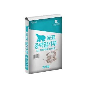 곰표 중력밀가루20kg / 중력분 칼국수 수제비 만두피용 -
