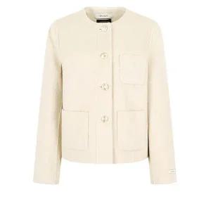 [JJ지고트](대전신세계)캐시미어 자수 라운드넥 재킷 GPAM0JK901