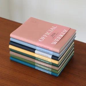 2026 오피셜 열두달 B6 위클리 다이어리 날짜형 32절