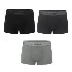 CK 캘빈클라인 코튼 스트레치 3팩 로우라이즈 트렁크 남성 언더웨어 팬티 색상3종 NB4389-001