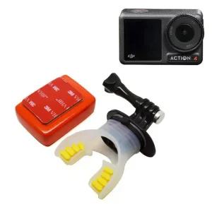 DJI 오즈유행모 액션 4 호환 액션캠 마우스 마운트 서핑
