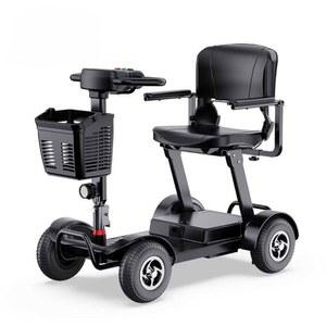전동차 접이식 보행보조용품 전동차 검은색