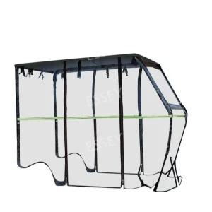 바람막이 레인커튼 전동스쿠터 오토바이 방수 천막 지붕