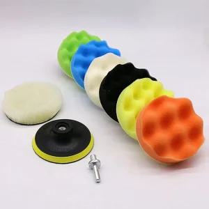 차량용 세차 컴파운드 광택 전동드릴 패드 5인치 9종/전동 드릴 스크래치 제거 광내