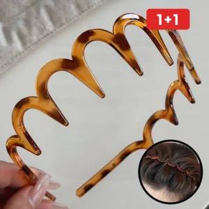 빗살 머리띠 헤어밴드 세수 잔머리 헤어 고정 정리 헤어띠