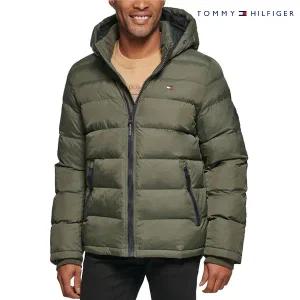 [타미힐피거] 퀼팅 후드 패딩 자켓 (KJO5082A-K)
