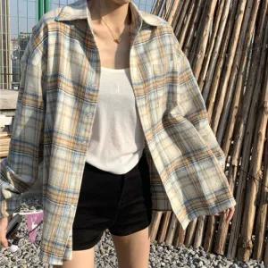 데이데이 제프리 체크 셔츠