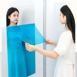 아크릴 안전 전신 붙이는거울 60X100 접착식 욕실용 욕실 어린이집 얇은