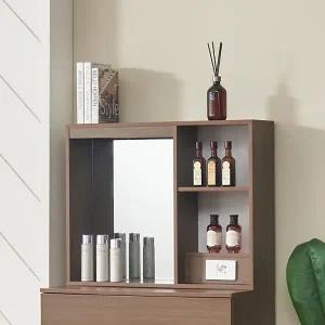 [히트가구] HZ682 LED 상부 화장대 거울 800 2colors (착불)