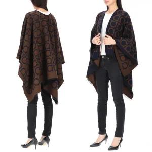 [페라가모] 32 0385 05 755829 울 스카프 케이프 숄