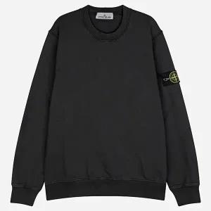 스톤아일랜드 5F 6100060 S0051 V0065 와펜 크루넥 맨투맨 차콜