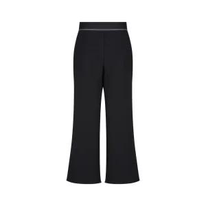 [20%쿠폰+카카오페이7%][크로커다일 레이디] 와이드핏 기모 허리 밴딩 바지_CLDWPT113