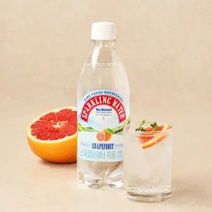 노브랜드 스파클링워터 자몽 500ml