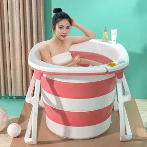 성인용 접이식욕조 목욕통 간이 성인 1인 목욕탕