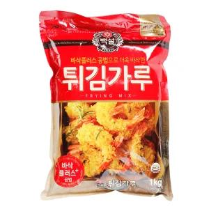 백설 튀김가루 1kg