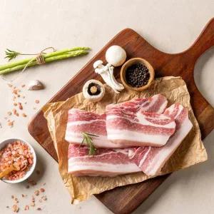 [핵이득마켓] 보성 녹차먹인 1등급 냉장 한돈 오겹살 500g