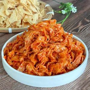 인조고기 무침 500g 콩고기 두부피 가정식반찬 밑반찬 연변 음식/ 국내제조