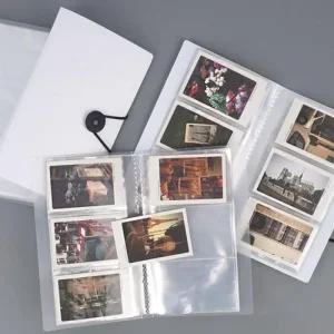 투명 홀더 케이스 명함수첩 밴딩 포토카드 앨범 (457td)