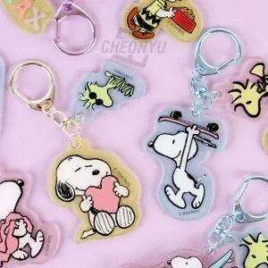 스누피 시크릿 아크릴키링