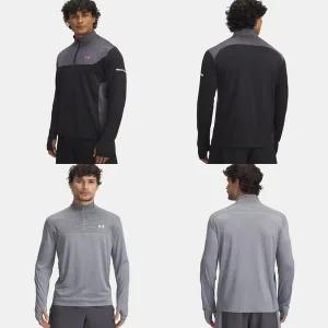 갤러리아 [언더아머] (6004963) UA Tech 유틸리티 남성 운동 러닝 반집업 긴팔티