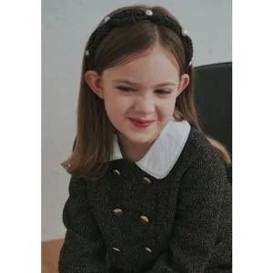 [갤러리아] 빈(BEEN) 블랙 진주 매듭 머리띠  BZ54AX01BK