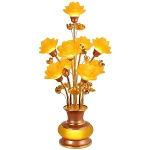 대형 연꽃 램프 신당 무드등 절 역술원 등신불 불교