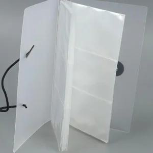 투명 포토카드 밴딩 컬렉션 휴대용 포카집 북 k팝 (44zT9)