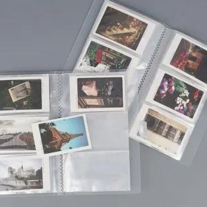 아크릴 투명커버 보관함 케이스 사진앨범 똑딱이 (44zcG)