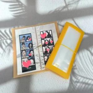 포토 포토북 앨범 네컷 네컷앨범 사진 노랑색 (3REA7)