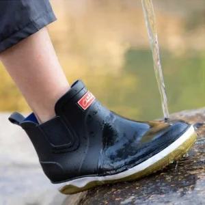 식당 장화 어른 스타일 레인 신발 방수 고무 (3Satv)