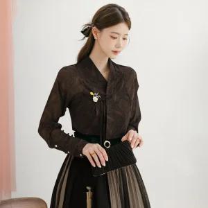 [시크라인] (~XXL까지) 아련초 생활한복 저고리 블라우스 한복 명절 모임룩 스페셜 단독디자인 빅사이즈