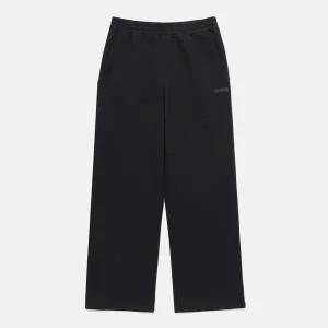 데상트 에센셜 기모 스트레이트핏 팬츠 SP323UKP93BLK0 바지