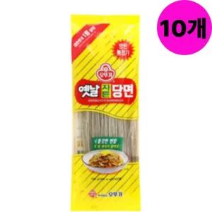 오뚜기 옛날 자른 당면 10개 잡채 갈비탕 찜닭 마라탕