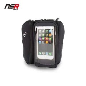 [골드스마일]ksr NSR 자전거 탑 튜브 듀얼백 폰거치 필름형 수납가방