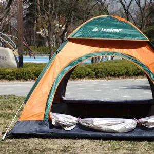 [아우트]런웨이브 원터치 팝업 돔 텐트