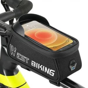웨스트 스마트폰 자전거가방 거치 터치