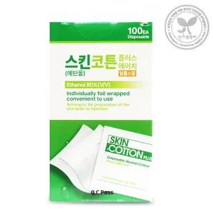 성광제약 퍼슨 스킨코튼 플러스 에이치 알콜스왑 100매