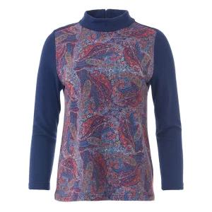 [AK평택점]  나염배색 티셔츠 RD8-BL400