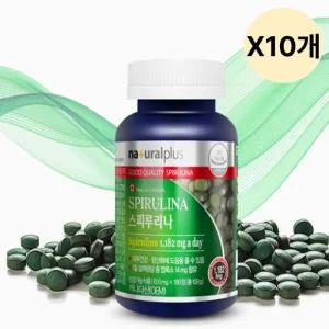 내츄럴플러스 스피루리나 엽록소  180정 X10개