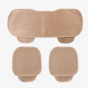 원스카 자동차쿨방석 3종세트 골드)   자동차방석 자동차시트 차량용시트 여름시트 통풍시트