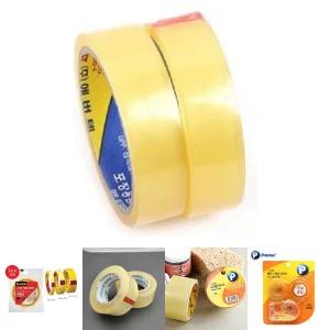 에버텍투명테이프 25Mx2.5cm -2개입/박스테이프/문구/사무/용품/오피스/유리/테이프/투명/포장용/opp투명