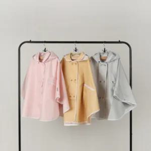 노르디코 유아 키즈 판초 우비 레인코트 베이지 L BNS