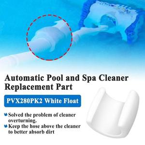 AD23-4Pcs PVX280PK2 흰색 플로트 896584000 -280 2/4 휠 풀 클리너 호스 Hayward와 호환 가능