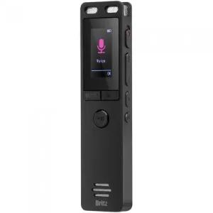 브리츠 BZ-VR2000 보이스레코더 휴대용 어학용 음성녹음기 내장스피커 FM라디오 MP3