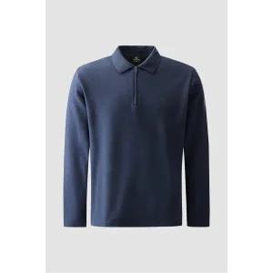 [코오롱스포츠](광주신세계) 동절 남성 니트페이스 폴로티셔츠 TLTBW24561DBU