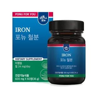 포뉴 NI 철분 카제로템 철분제 임산부 비헴철 영양제 2개월분 여성 남성