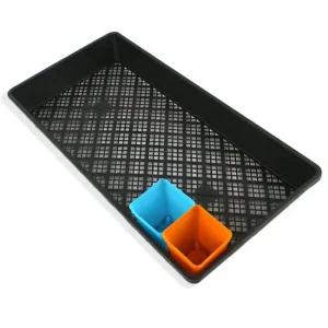 트레이 모종판 받침대 54x27cm 직사각형 독일 이태리풍 텃밭 특대형빈티지사각철제 베란다