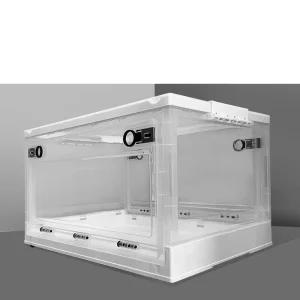 반려견 산소 방 강아지 폐렴 호흡 분무 상자 케이지 애견 산소방 - 소형